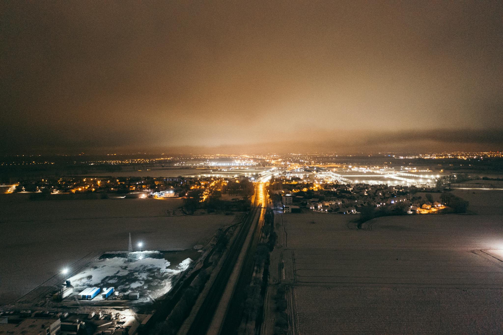 Photo by Marcin Jozwiak City With High Rise Buildings during Night Time